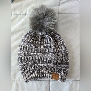 CC Unlined Pom Beanie